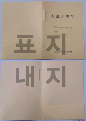 특수지차트봉투/접지형