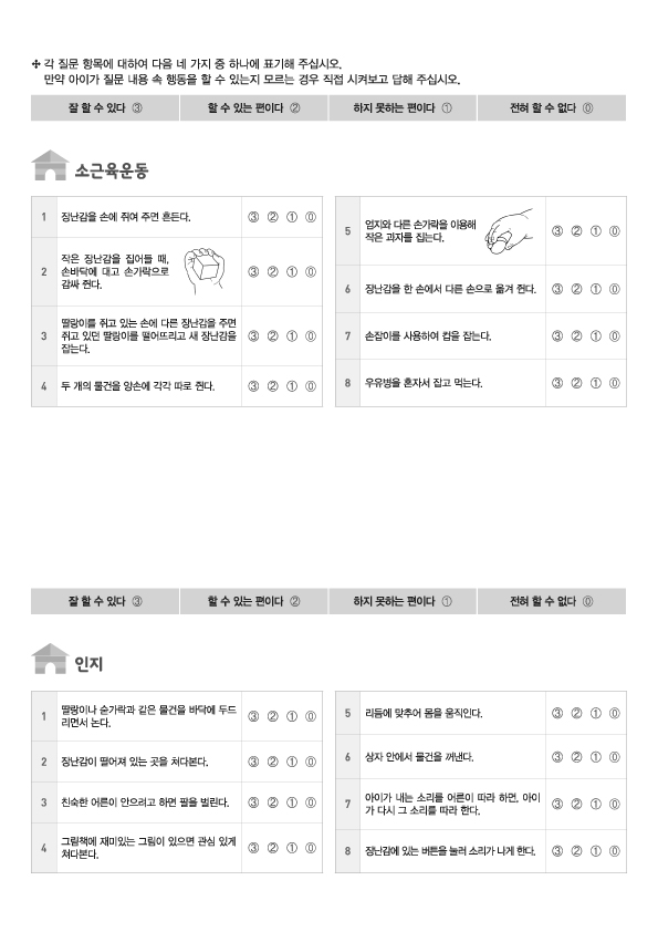 한국 영유아 발달선별검사